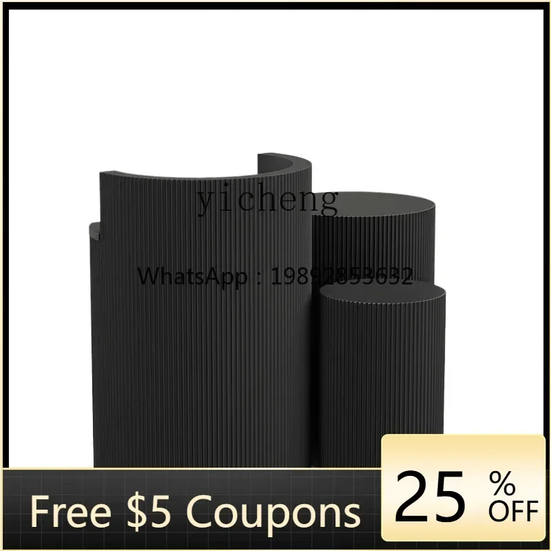 

ZZTQH restaurant black light luxury welcome desk store curved checkout page information desk hotel reception desk