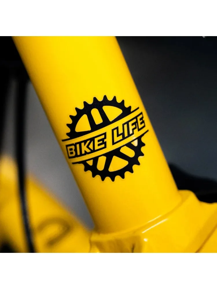AliExpress NONE 1pc Bike Life Bike Stickers for Bicycle Frame Top Tube Decorative Helmet Vinyl Decal for MTB Bicycle Waterproof Bike Accessories