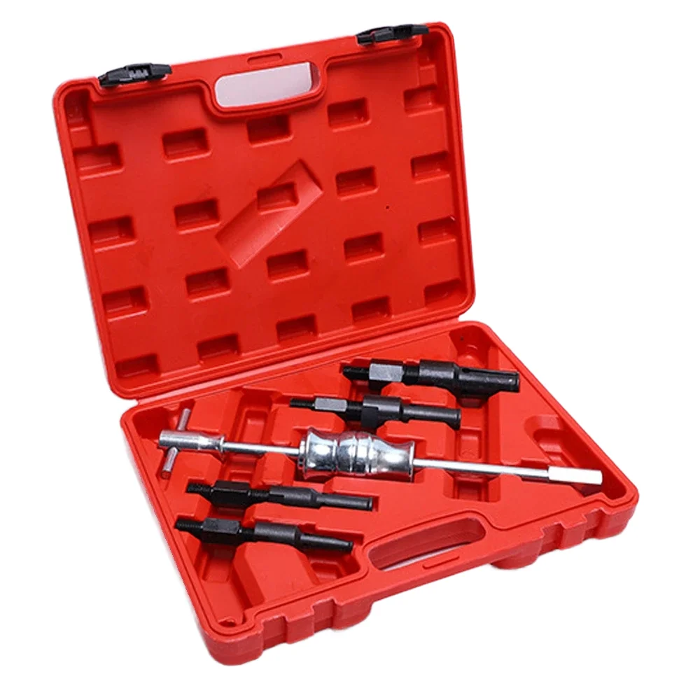 

5pcs Internal Bearing Removal Repair Tools Car Body Slide Hammer Blind Hole Bearing Remover Kit Inner Bearing Tool Puller