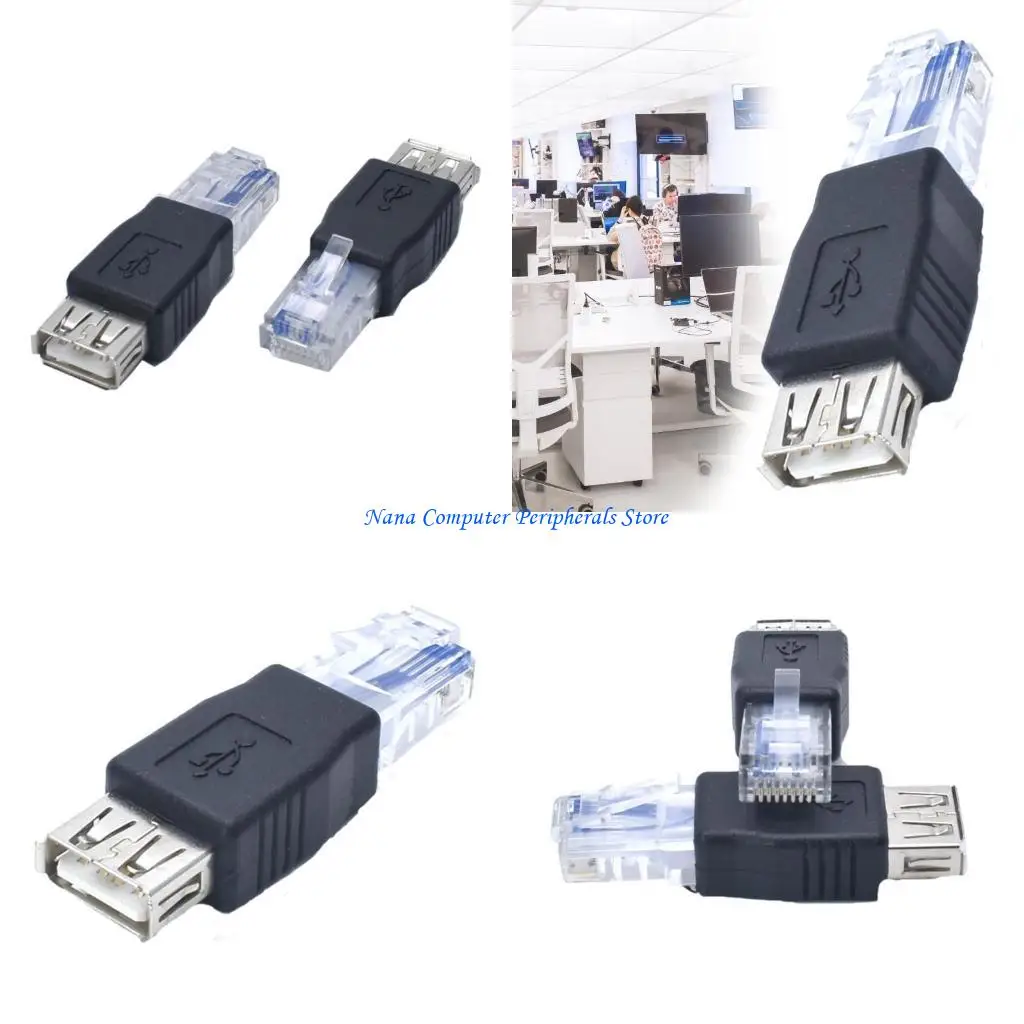 f68c-usb-адаптер-rj45-usb-мама-к-rj45-папа-ethernet-адаптер-для-эффективной-скорости-подключения-Интернет-адаптер