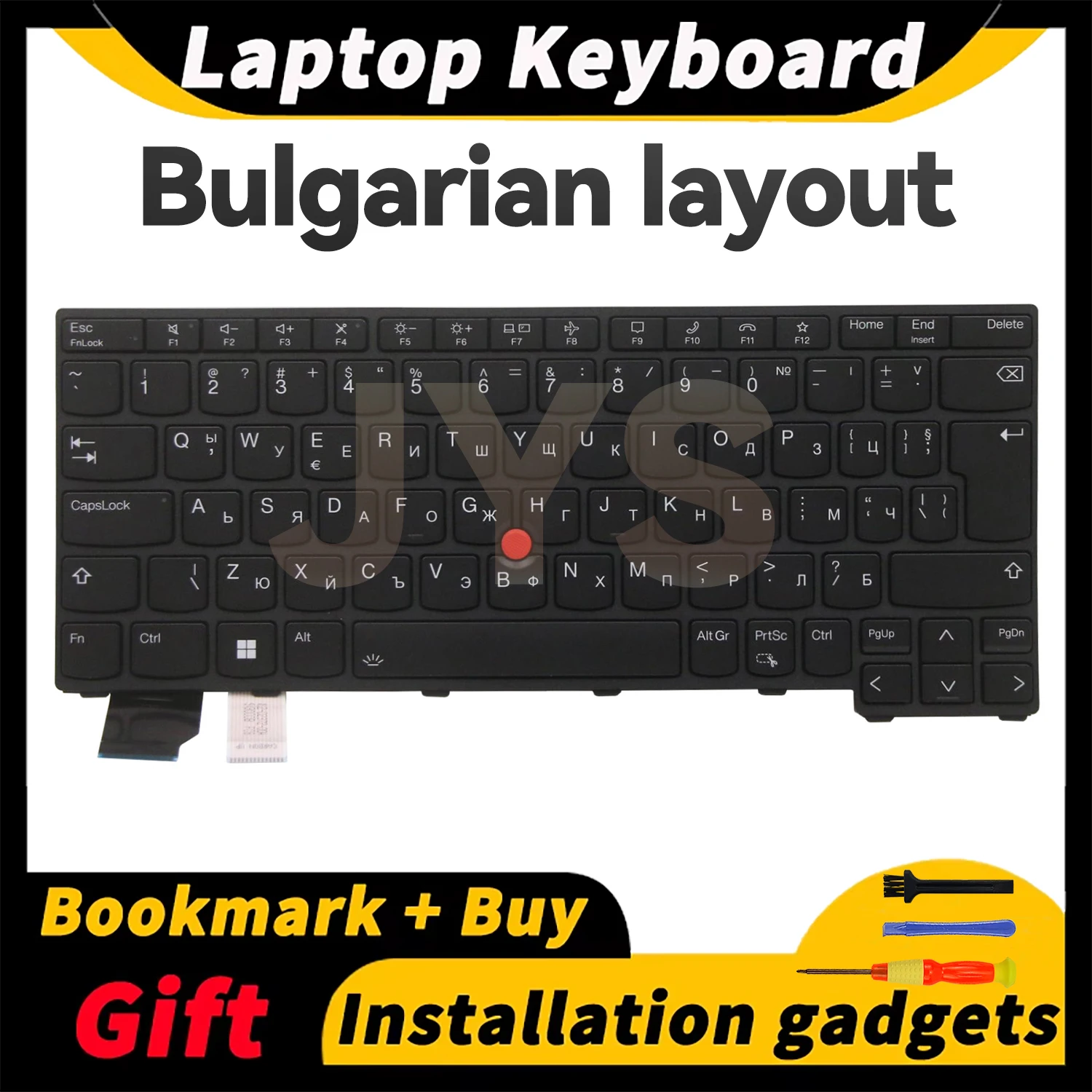 

Подходит для ноутбуков Lenovo ThinkPad X13 Gen3/L13 Gen3 Gen4 Gen5/L13 Yoga Gen3, замена клавиатуры с подсветкой, болгарская раскладка.