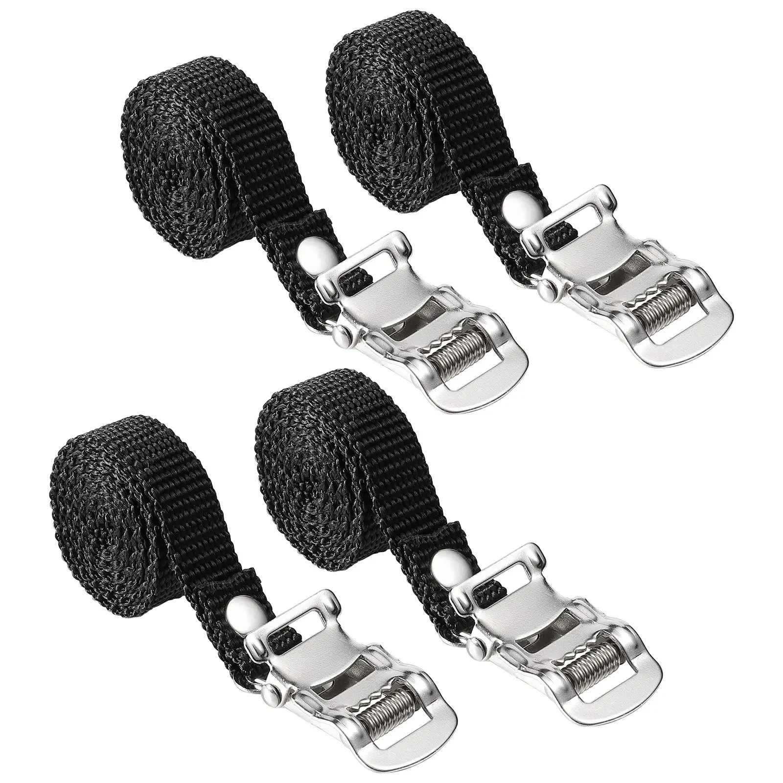 

Bike Pedal Durable Toe Clips for Exercise Replacement Bike Strap Foot Cages Fit Most Cycling Accessories