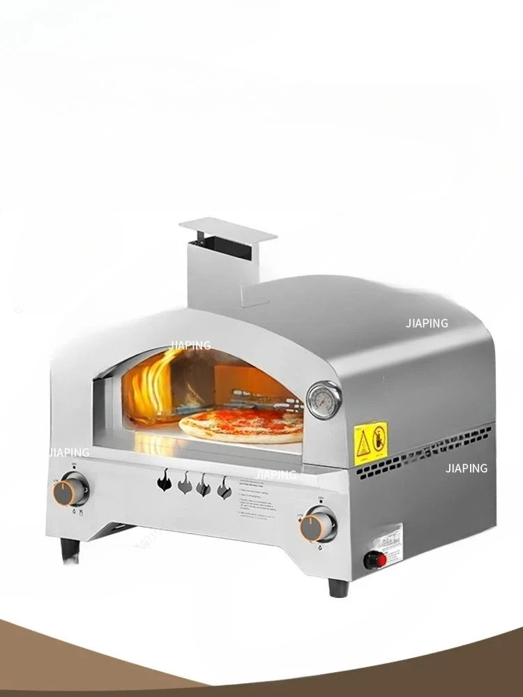 

Suitable for Outdoor Gas Oven With Automatic Rotating Stone - 14 Inch Portable Propane Pizza Ovens For Outside - Professio