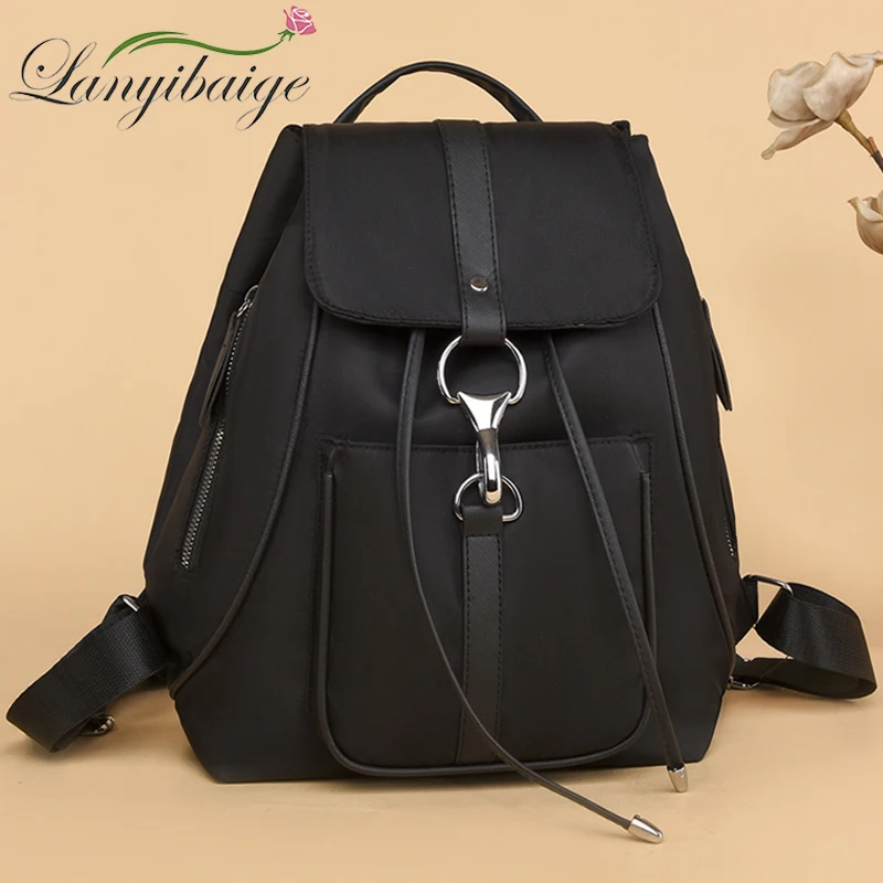 2023 Brand Women Backpack High Quality Large Capacity School Bag Fashion Anti-theft Travel Bagpack Casual Lides Shoulder Bag Sac