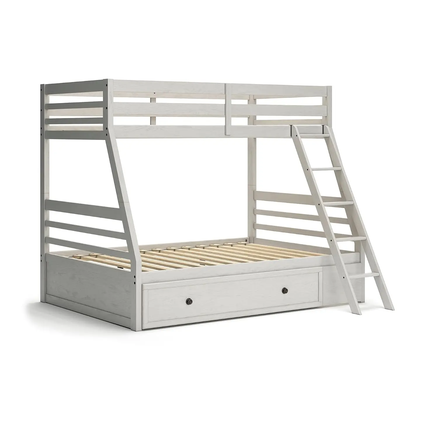 Twin Over Full Bunk Bed with Storage, Customized