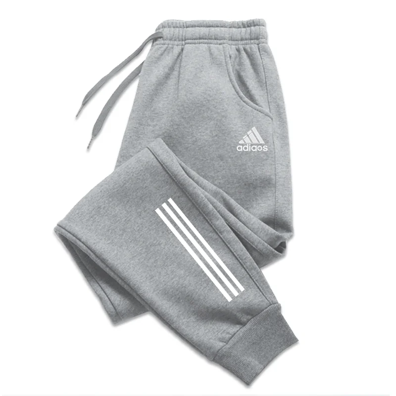 ملابس رياضية رجالية جديدة لخريف وشتاء 2025 ، سراويل الركض سميكة في الهواء الطلق ، سراويل تقليدية عصرية للرجال والنساء