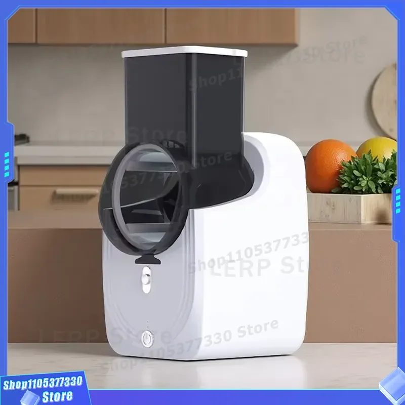 Manual Rotary Vegetable Slicer Cheese Grater Kitchen Tool for Potato Carrot Cucumber Shredder Cutter Drum Blade Food Prep