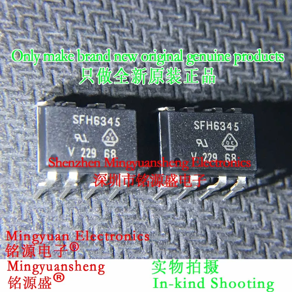 

Mingyuansheng Brand New Original Genuine Sfh6345-X001 Sfh6345 Package Dip8 Direct Plug High-Speed Optical Coupler Ic Chip
