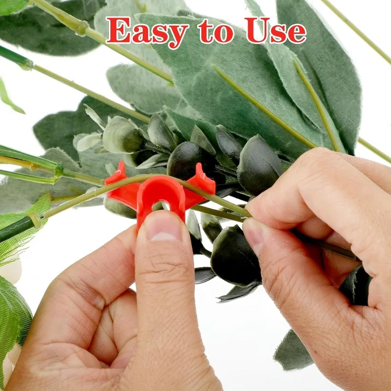 50/10PCS Plant Bender Low Stress Training PVC Branches Trainers Bending Clips Twig Clamps 90° Plant Growth Manipulation Kits