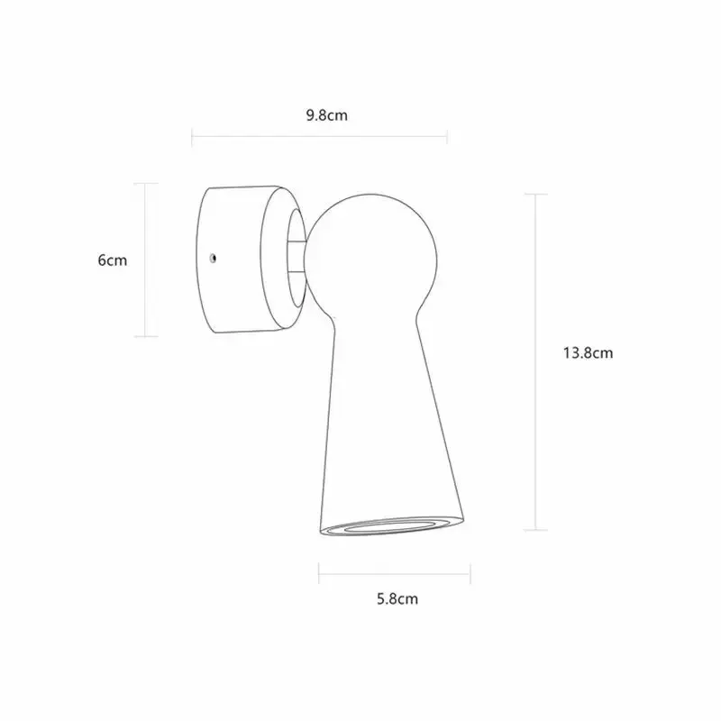 Creative Nordic Style LED Desk Lamp for Bedroom and Study Unique Home Decoration Lighting