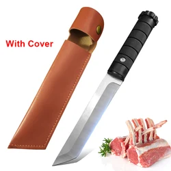 Butcher Boning Knife BBQ Slicing Meat Cleaver Vegetables Utility Knife Hand Forged Blade Plastic Blade Kitchen Knives Chef Knife