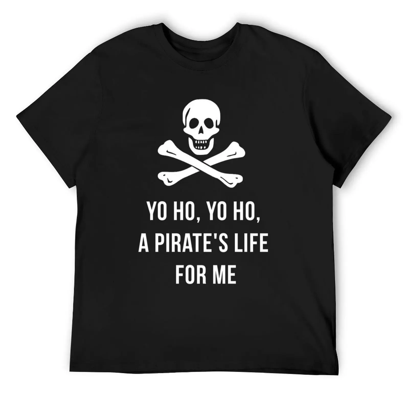 yo ho yo ho a pirate life for me tee edward fielding transparent\t T-Shirt custom t shirt shirts graphic tee Men's t-shirt