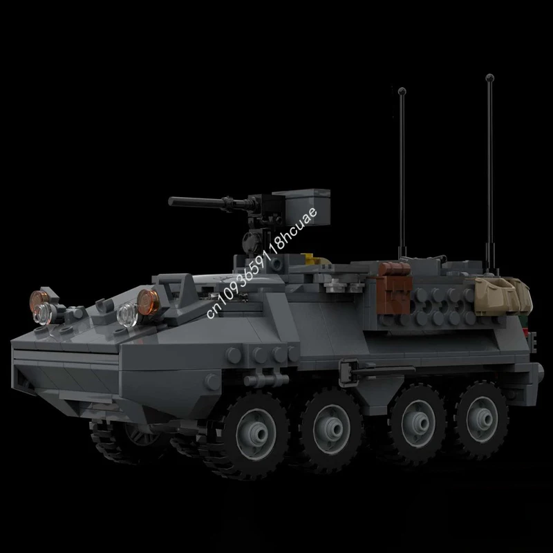 

439pcs MOC STRYKER M1126 Infantry Carrier Vehicle US Army nan Model Building blocks creative Toys Kids Birthday Christmas gifts