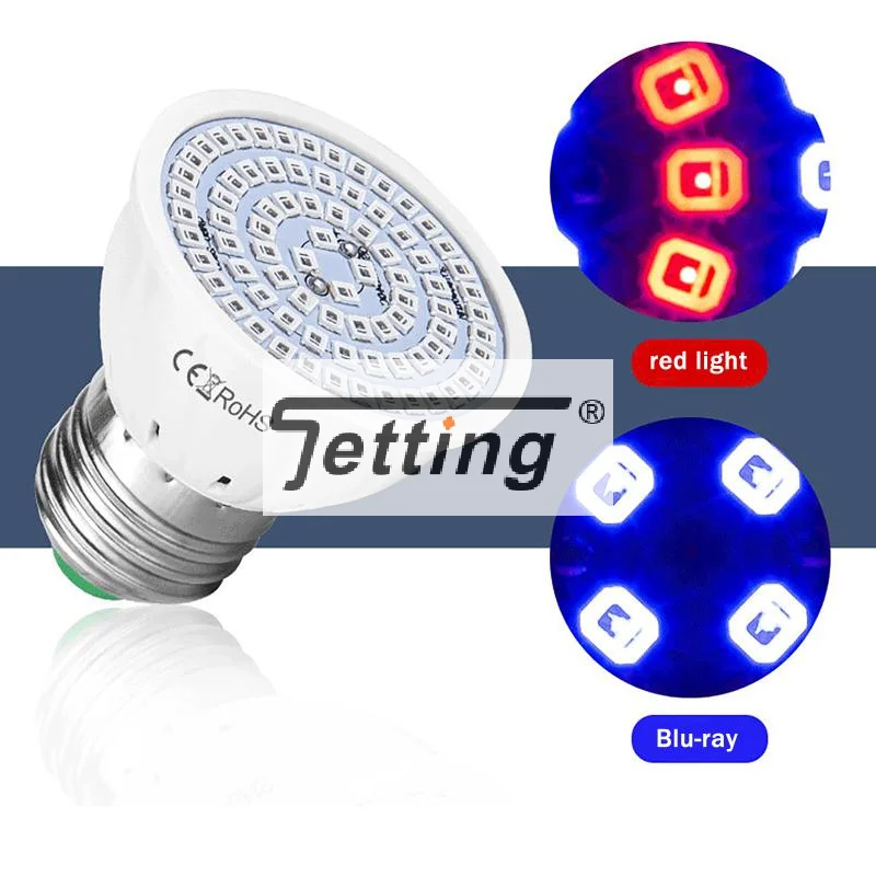 

E27 Full Spectrum LED Plant Grow Light 110V/220V Suitable for Indoor Hydroponics Growth