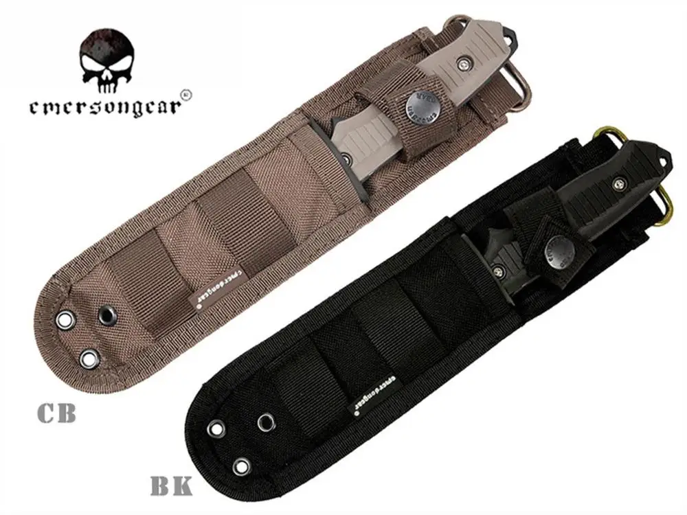 Tactical Military Knife Case with Plastic Cover