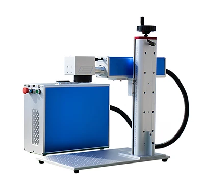 

New 30W 50w 100w Fiber Laser Marking Machine Laser Source Air Cooling For Metal Home Use