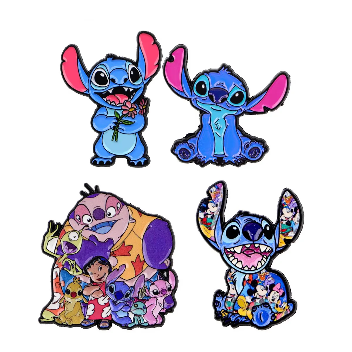 

Lovable Genie Enamel Pin Brooches For Women Lapel Pins Blue Badge on Backpack Accessories Fashion Jewelry Gifts for Friends