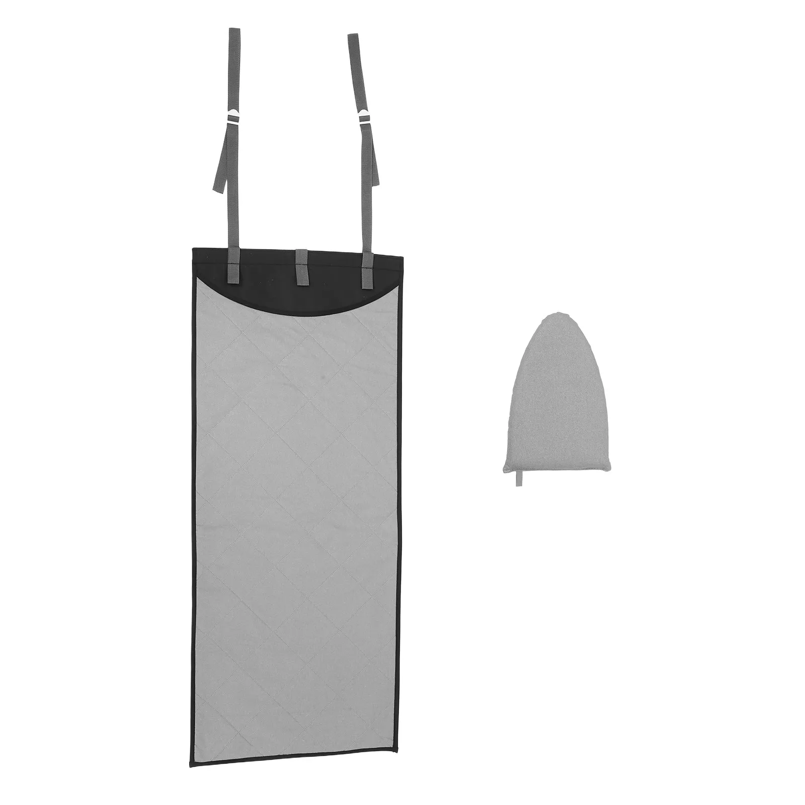 

1Set Portable Heat Resistant Ironing Mat Door Hanging Ironing Saving Foldable Adjustable Strap Travel Home Use Iron