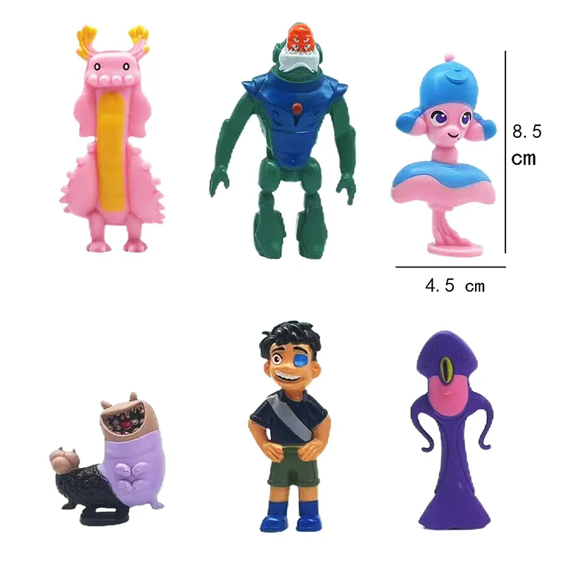 6 stks/set Pixar Movie Elio Action Figure Cartoon PVC Model Speelgoed Pop Anime Bureau Decoratie Cosplay Beeldje Kids Kerstcadeau
