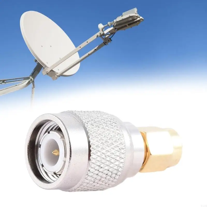 TNC SMA Connects Universal Adapter Male Tnc to tnc to SMA مع محول بناء النحاس