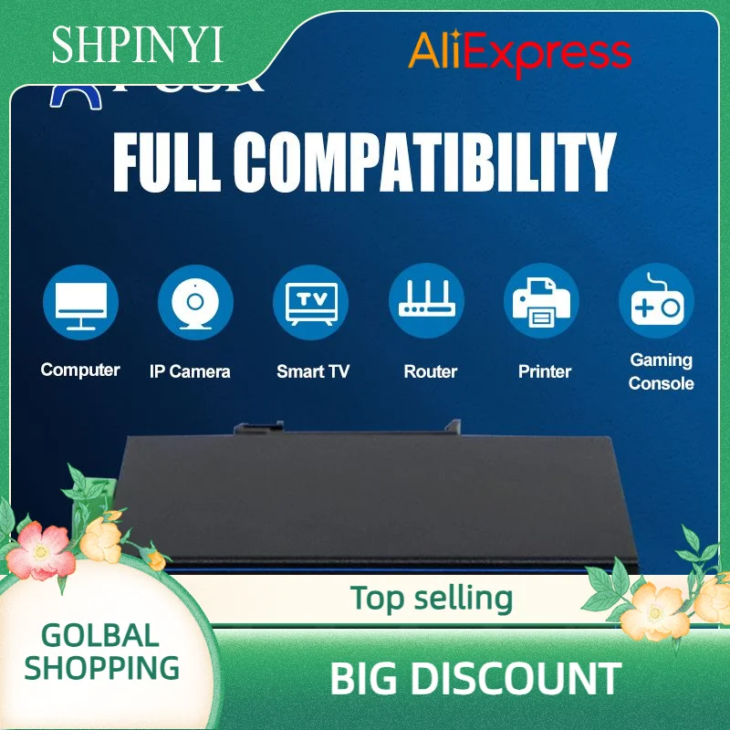 

PUSR 8-портовый сетевой коммутатор Ethernet 10/100 Мбит/с объединяет технологию хранения и в пряде и динамической памяти USR-SF1008