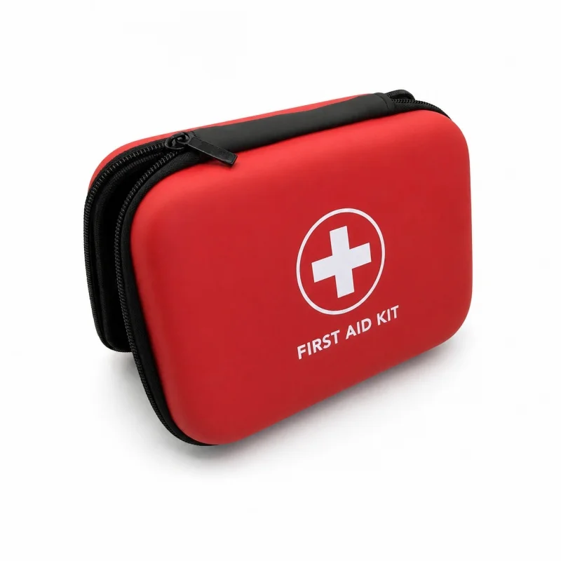 Waterproof EVA First Aid Emergency Survival Kit Portable Camping Medical Box Carabiner Cilp For School Travel Car Home First Aid