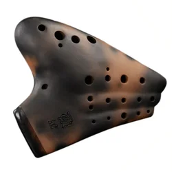 Triple Ocarina Alto C Key AC Professional Musical Instruments 21 Holes Ceramic Ocarinas Rare Orff Instruments Accessories Gifts