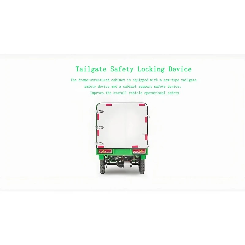Premium Electric Three-Wheeled Waste Collection Vehicle Electric Tricycle Garbage Truck