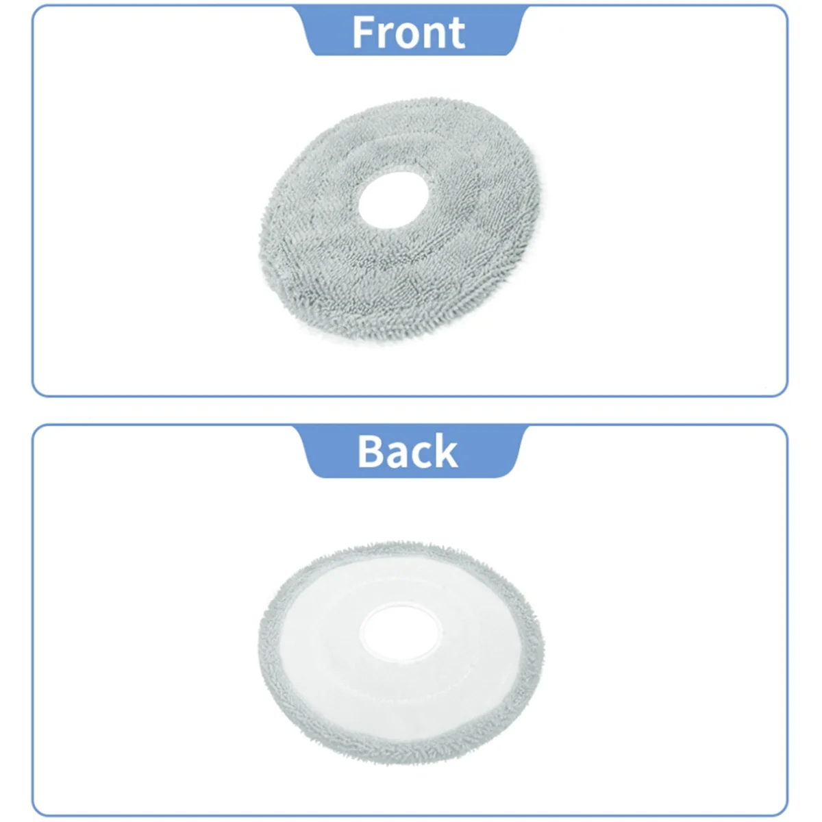 A01m 20 pçs pano mop lavável para dreame l10s pro ultra calor/x30 ultra/x30 pro/s10 pro ultra aspirador de pó substituir mop almofada