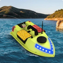 GPS RC Bait Boat with Bag 600M Remote Control Fishing Bait Boat 99 Points Fishing Feeder Boat with 3 Bait Containers