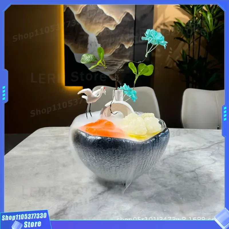 Premium Ceramic Salmon Sashimi Plate Japanese Style Boat Shaped Sushi Dish Ice Platter for Seafood Presentation Elegant