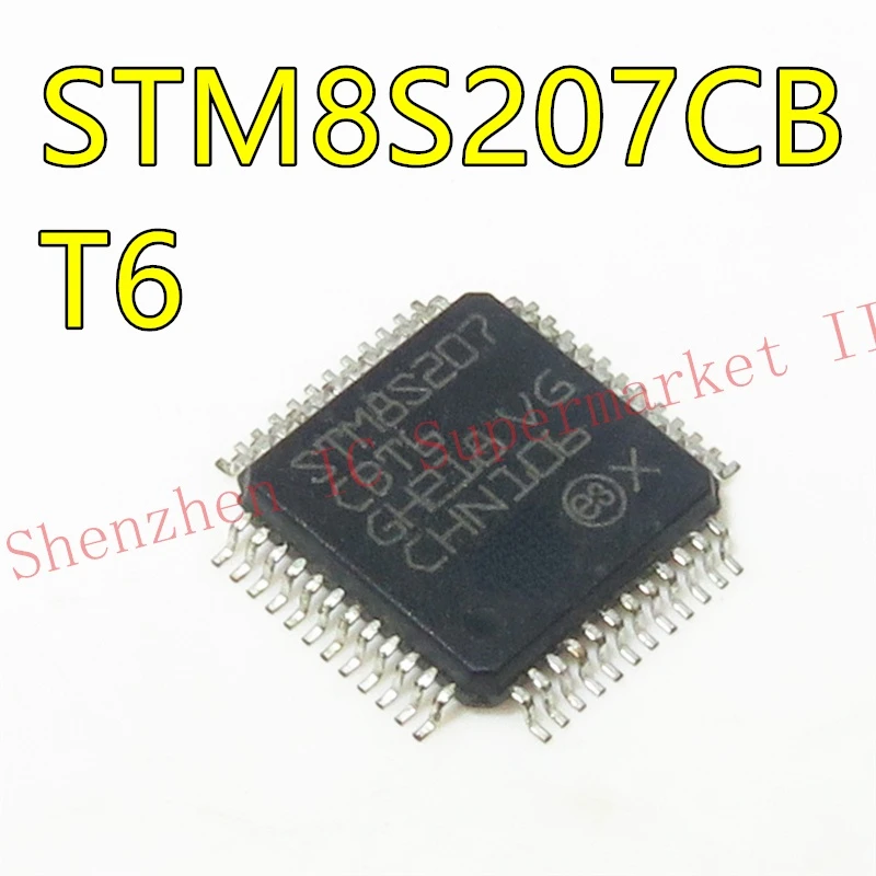 1pcs/lot STM8S207C8T6 STM8S207CBT6 STM8S007C8T6 LQFP-48 In Stock