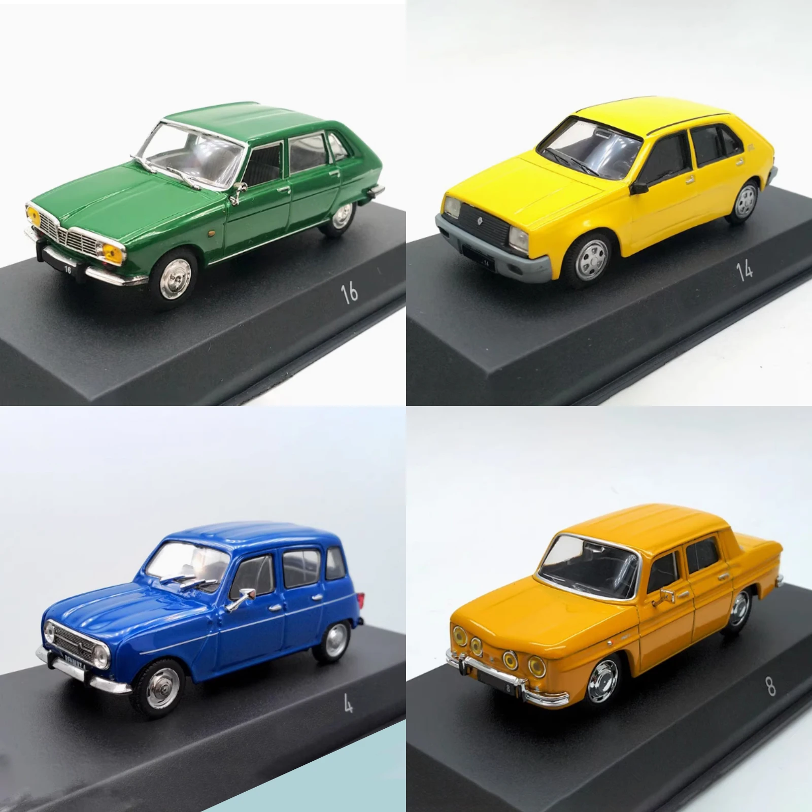 Miniature Voiture Auto 1:43 RENAULT 16 PROJET 114 1961 WHITE Miniature Voiture Auto 1:43 RENAULT 16 PROJET 114 1961 WHITE