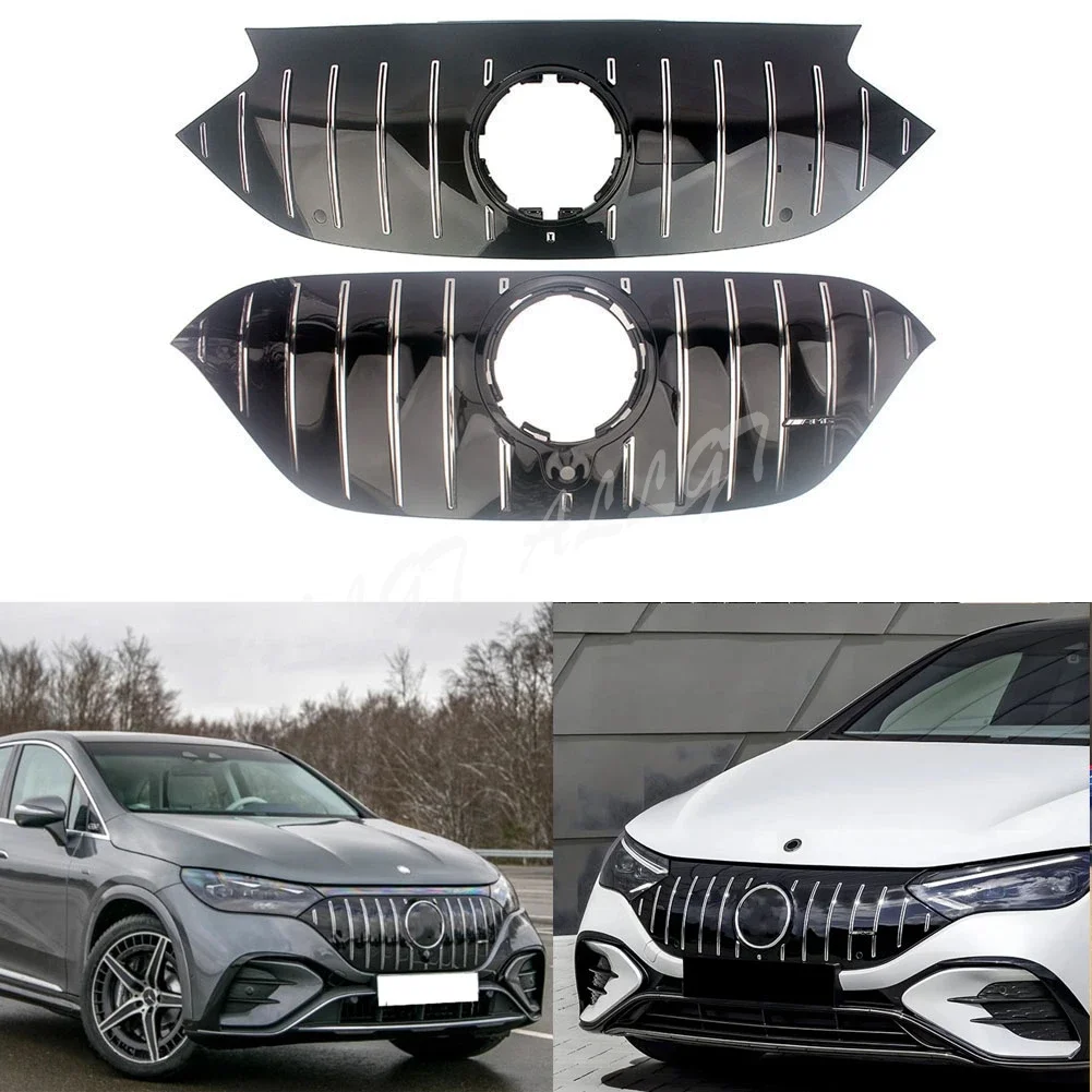 

Car Front Racing Facelift Grill Upper Bumper Grilles Fit For Mercedes-Benz V295 W295 EQE350 EQE450 EQE500/W294 EQE SUV