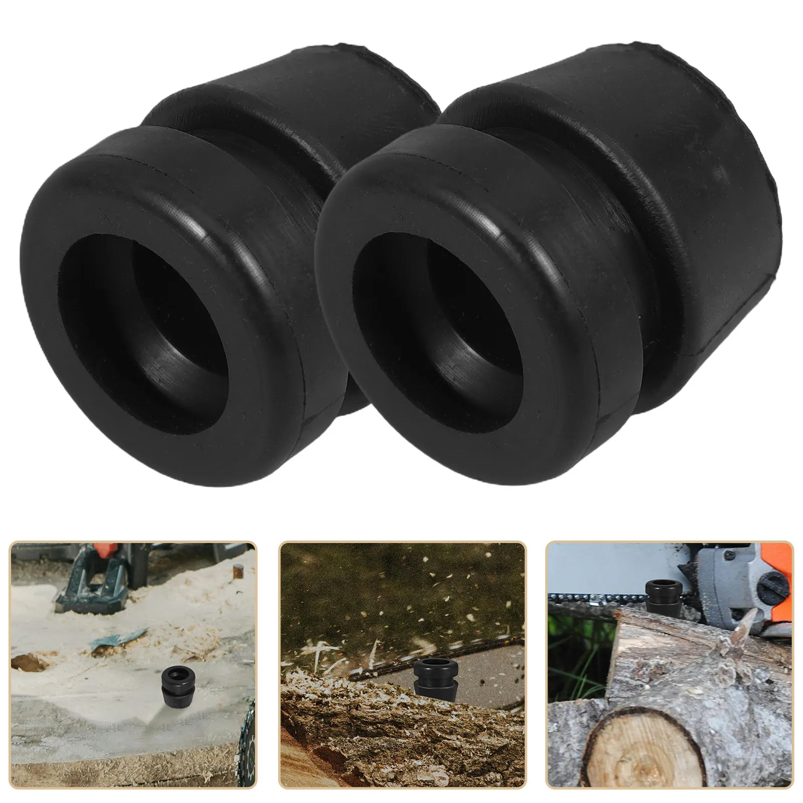 10Pcs Chainsaw Rubber Cushion Vibration Dampener for Chainsaws Easy Install Sturdy Shock Absorbing Buffer Pad