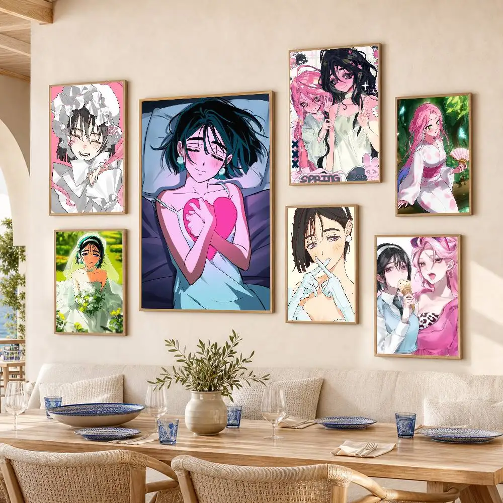 A-Alien Stage Mizi Sua Custom  Poster Self-adhesive Art Waterproof Paper Sticker Coffee House Bar Room Wall Decor