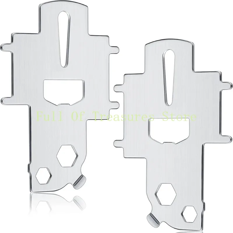 2 Pieces Deck Plate Key Fuel    Tool  Stainless Steel Boat Gas   for   Water Waste Fill Fitting Man