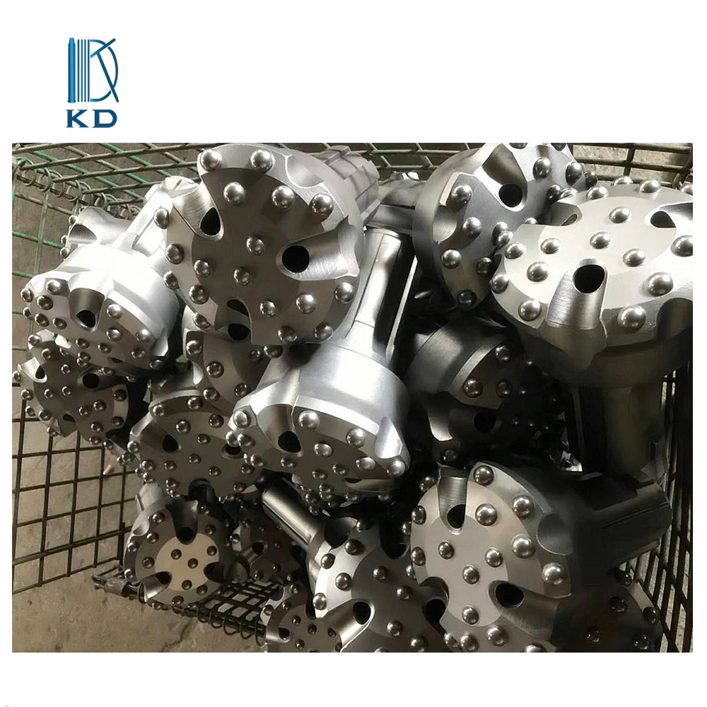 250mm Downhole Bits Pneumatic Drilling Chisel Convex Face Carbide Spherical Buttons CIR170 Shank