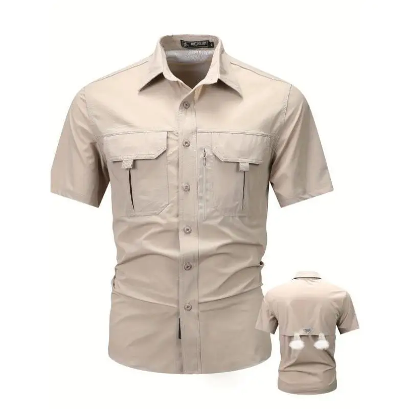 جديد 2026 ملابس عمل غير رسمية irt نايلون سباندكس مزيج orts الرجال Faion موسم الخريف ort Sve لا تسمية العلامة التجارية #4