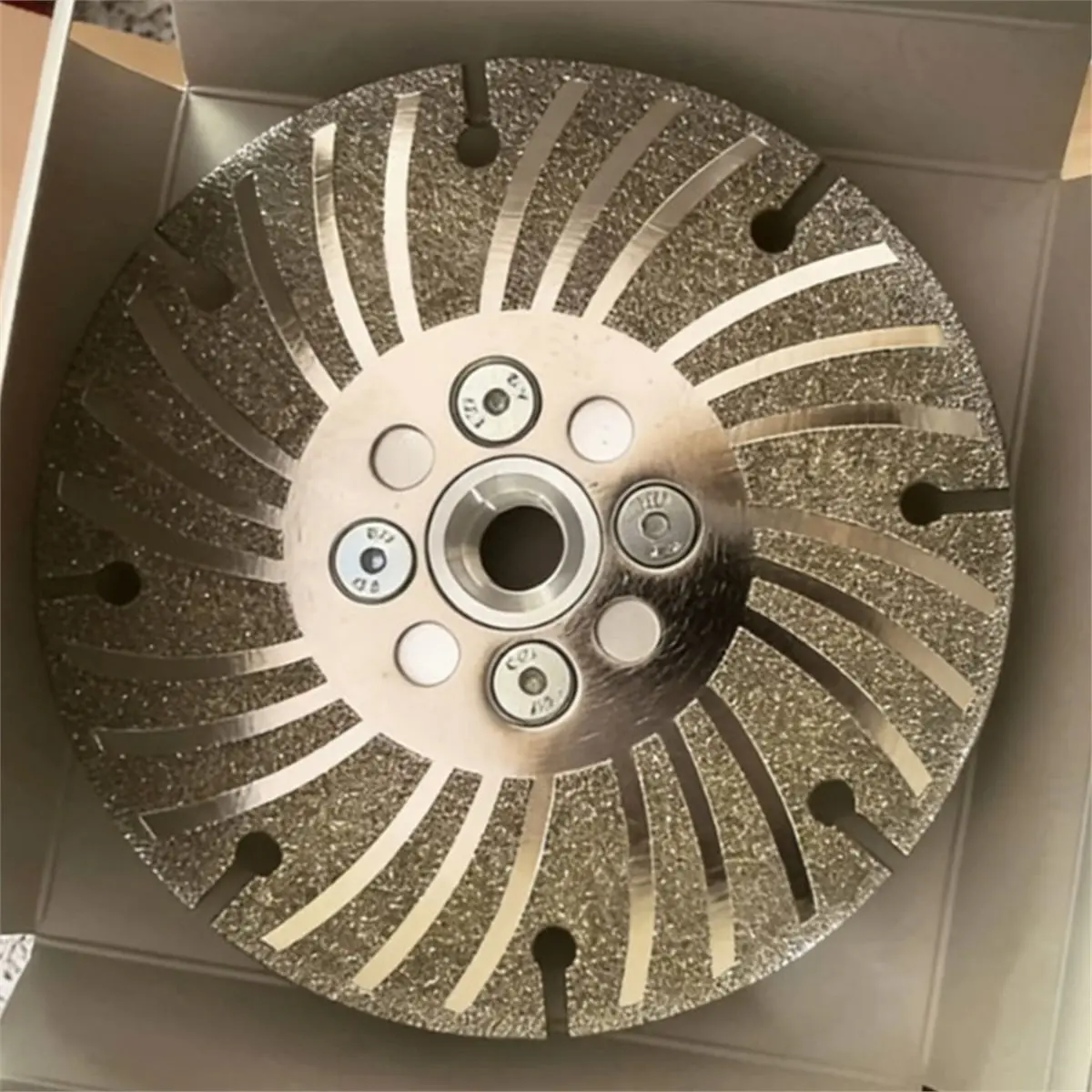 

(AIMA) 4 1/2" / 5" / 6" Angle Grinding Wheel Heat-Treated Alloy Steel, Electroplated Coating or Tool-Free Installation 4.5in