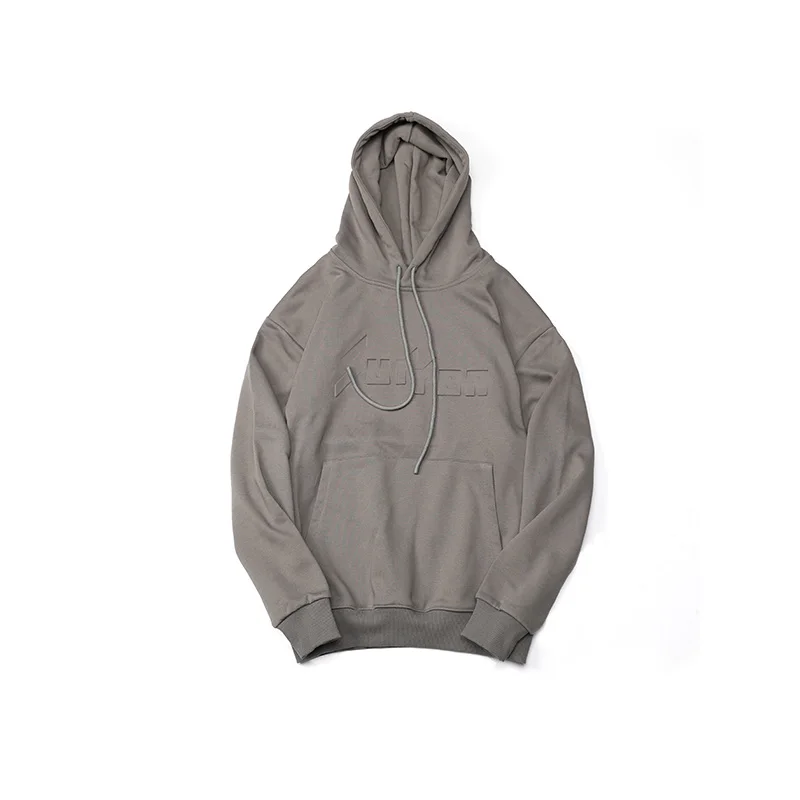 Surron Official hooded sweatshirt Original SURRON three-dimensional embossed sweater Gray Autumn Hooded Sweatshirt