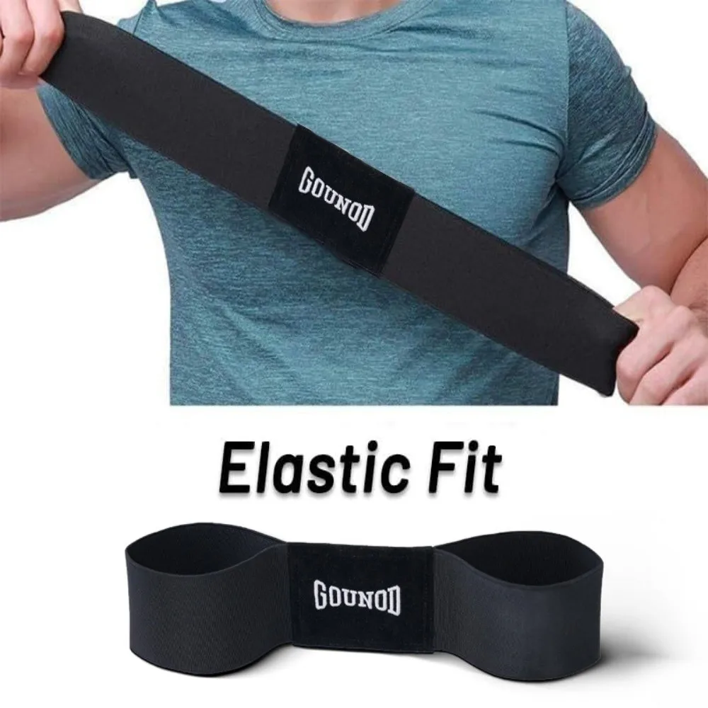 

Posture Correction Golf Swing Trainer Connected Arms Black Golf Training Aids Elastic Strap Corrective Golf Posture Corrector