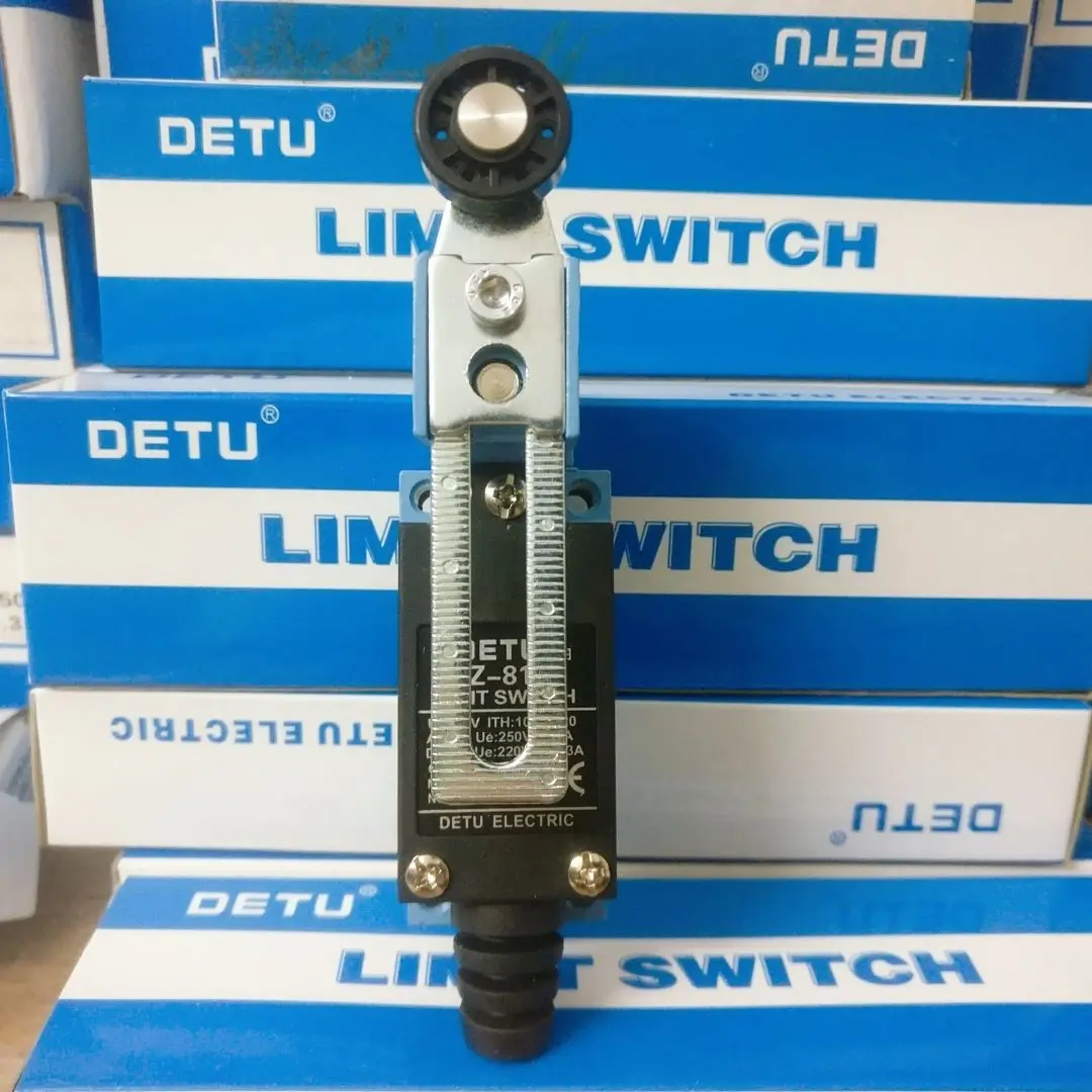 Detu DETU limit travel switch TZ-8108 adjustable roller swing arm rubber wheel