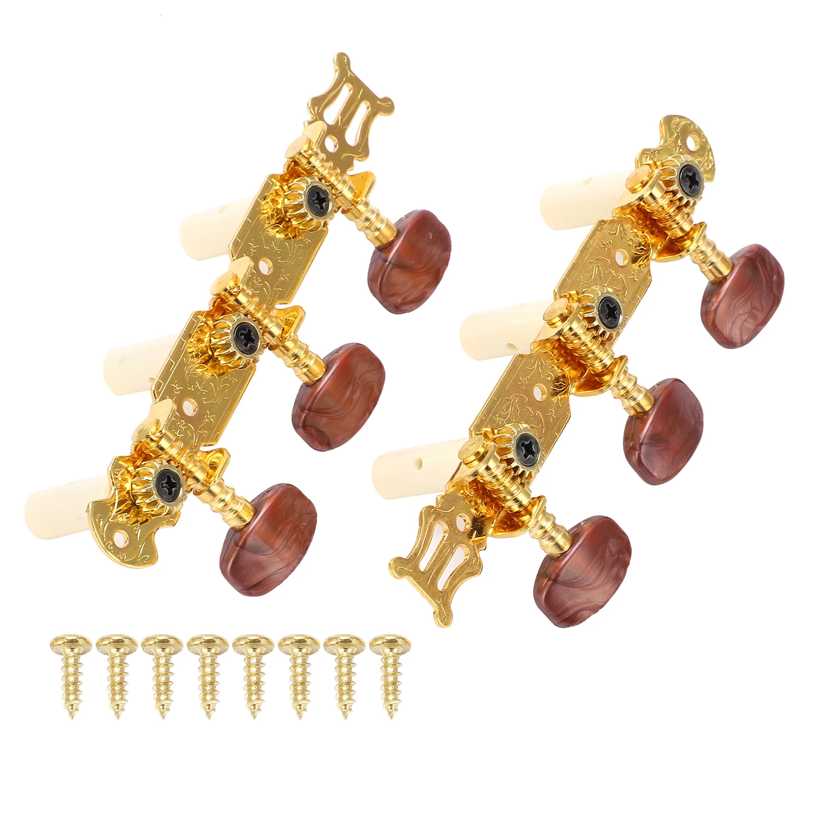 Stemsleutels voor klassieke gitaar Sleutels voor klassieke gitaar Stemsleutels Machinekoppen Tunerset Accessoires voor muziekinstrumenten