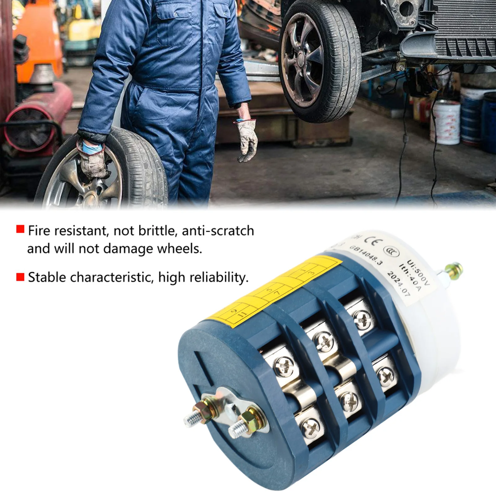 

240V/480V/500V 40A Tire Changer Machine Motor Forward Reverse Switch Heavy Duty