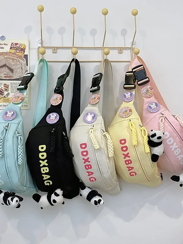 casual-lightweight-crossbody-chest-bag-for-girls-teenagers-alphabet-pattern-leisure-backpack-adjustable-single-shoulder-bag