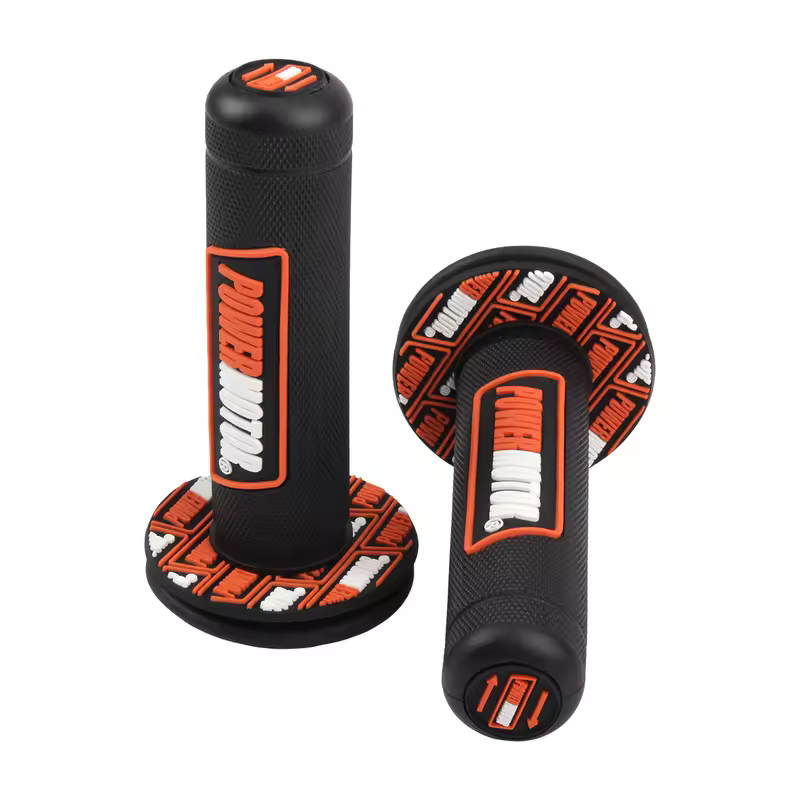Universal Motorcycle Grips 7/8 In 22mm 24mm Handlebar Protection Accessories Dirt Bike Off-Road Rubber Gel Hand Grip Powermotor - Image 13