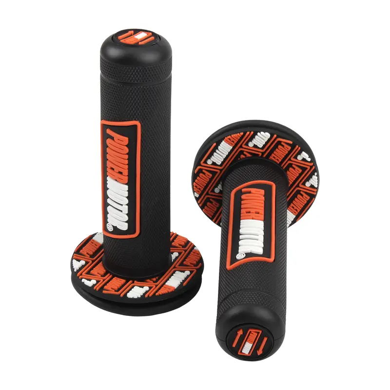 Universal Motorcycle Grips 7/8 In 22mm 24mm Handlebar Protection Accessories Dirt Bike Off-Road Rubber Gel Hand Grip Powermotor - Image 13