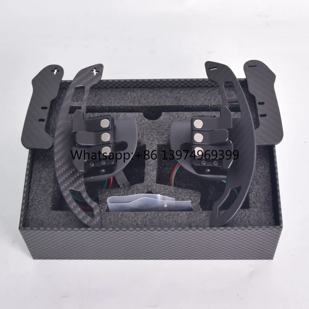 Suitable for Dodge Challenger SRT Charger SRT Steering Wheel Carbon Fiber Magnetic Shift Knob