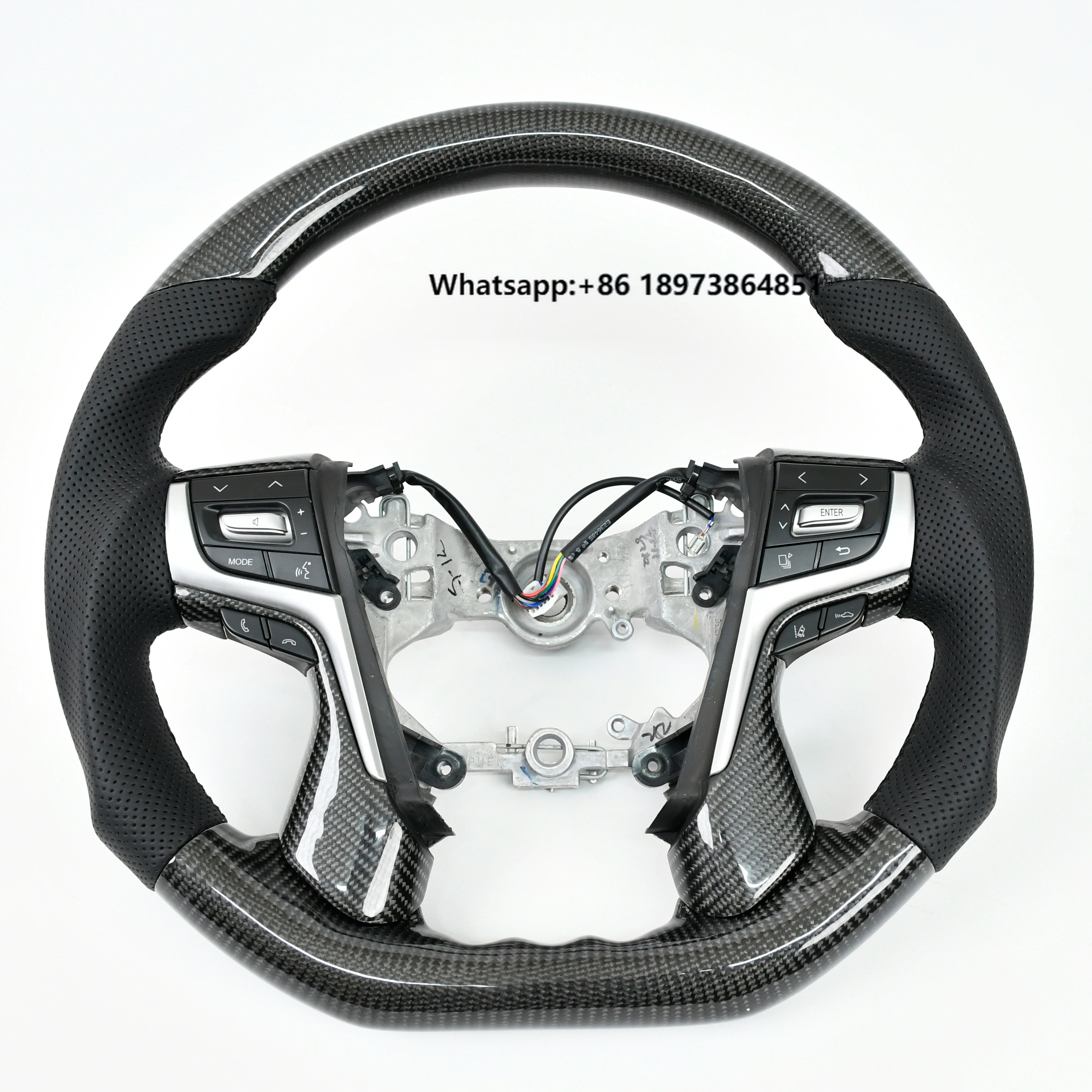 

CarbMod for Alphard Carbon Fiber Accessories Brand New Custom Carbon Fiber Steering Wheel